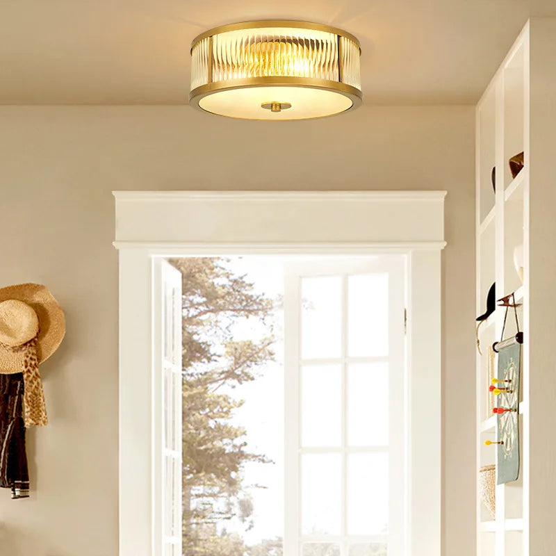 Aurena Flush - Modern Minimalist Ceiling Flush Light (35/45cm)