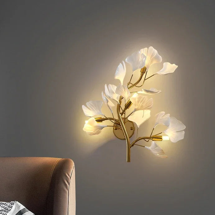 White Bloom Trio (Wall)
