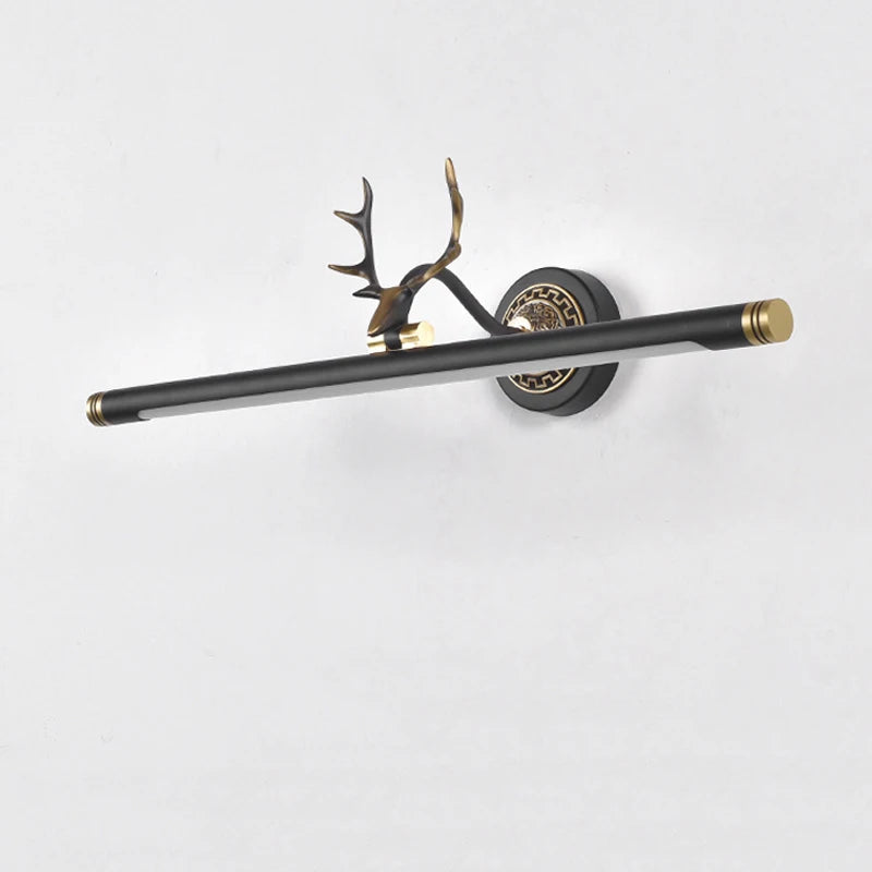 Antler Black - Bathroom Light European Style LED Picture Mirror Lamp