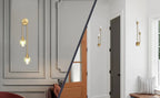 Pulley Gold - Modern Wall Sconce G9 Golden Wall Light