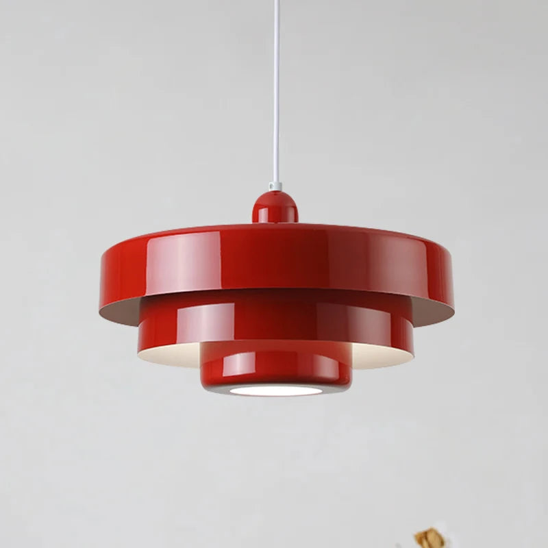 Plate 3 - Mulitcolour Retro Ceiling Pendant Light