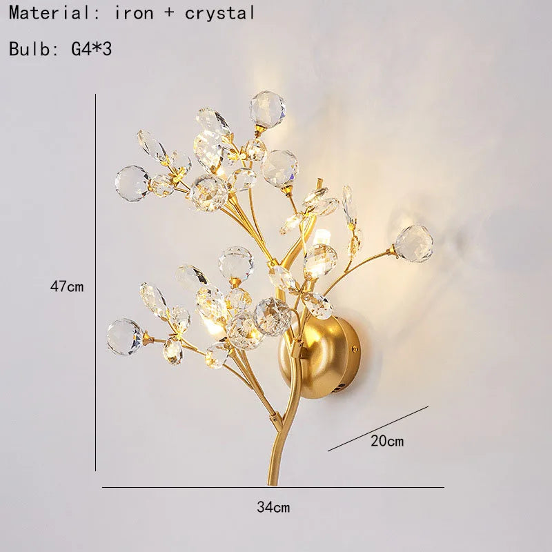 Crystal Bloom Trio (Wall)