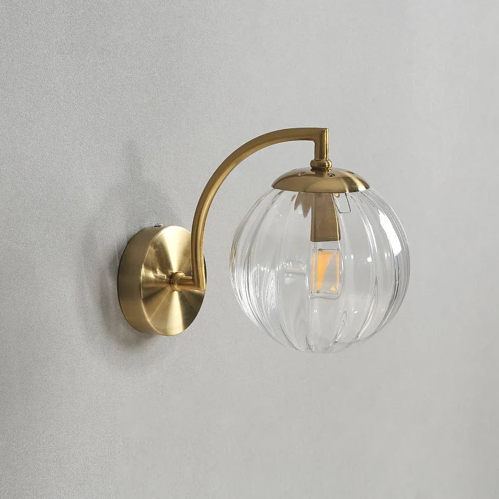 Snooker - Multicolour Glass Wall Sconce E14 Modern Wall Light