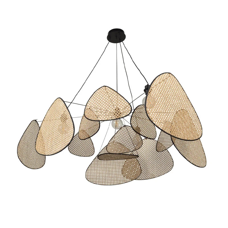 Rattan Canopy - Handcrafted Ceiling Light Fixture Natural Material E27 100/150cm