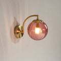Snooker - Multicolour Glass Wall Sconce E14 Modern Wall Light