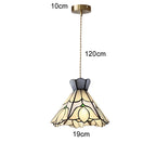 Tiffany Sacklet Lily - Stained Glass Pendant Lamp