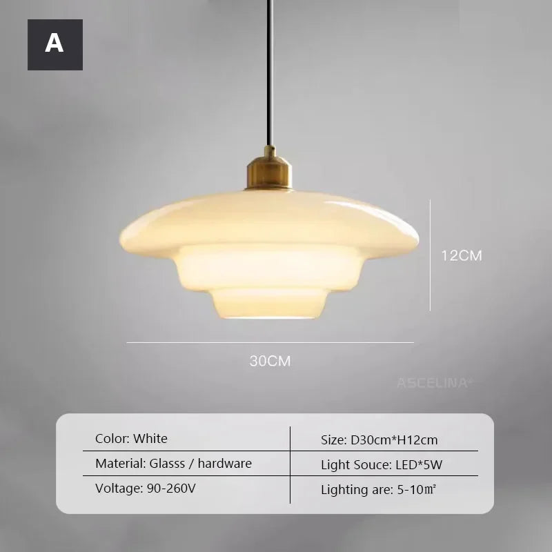 Cloud 3 - Nordic Cloud Glass Art Decorative LED Pendant Light