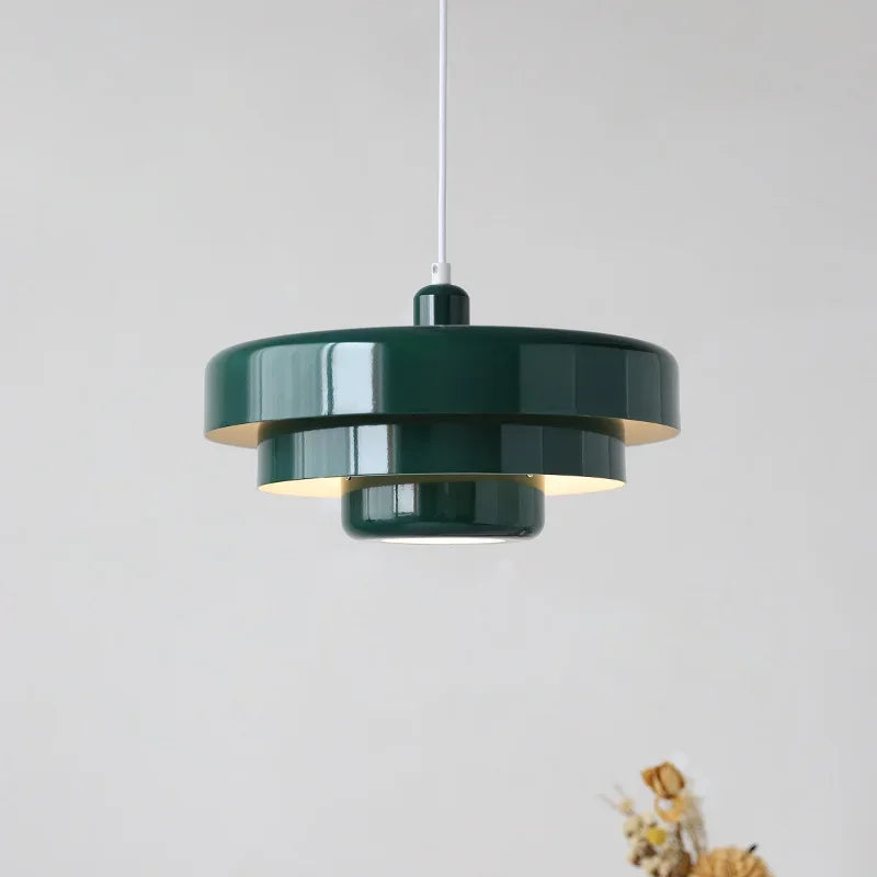 Plate 3 - Mulitcolour Retro Ceiling Pendant Light