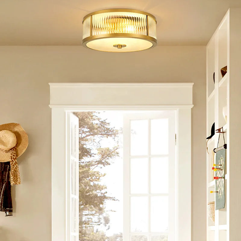 Aurena Flush - Modern Minimalist Ceiling Flush Light (35/45cm)