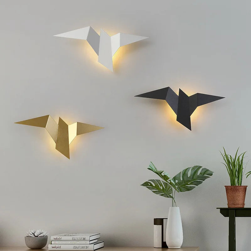 Asuka Gold - Wall Sconce Modern Japanese Style LED Wall Light
