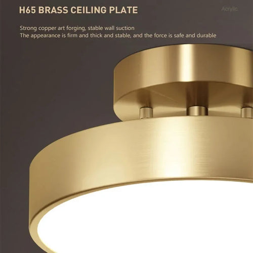 Big Spot Gold - Ceiling Flush Light
