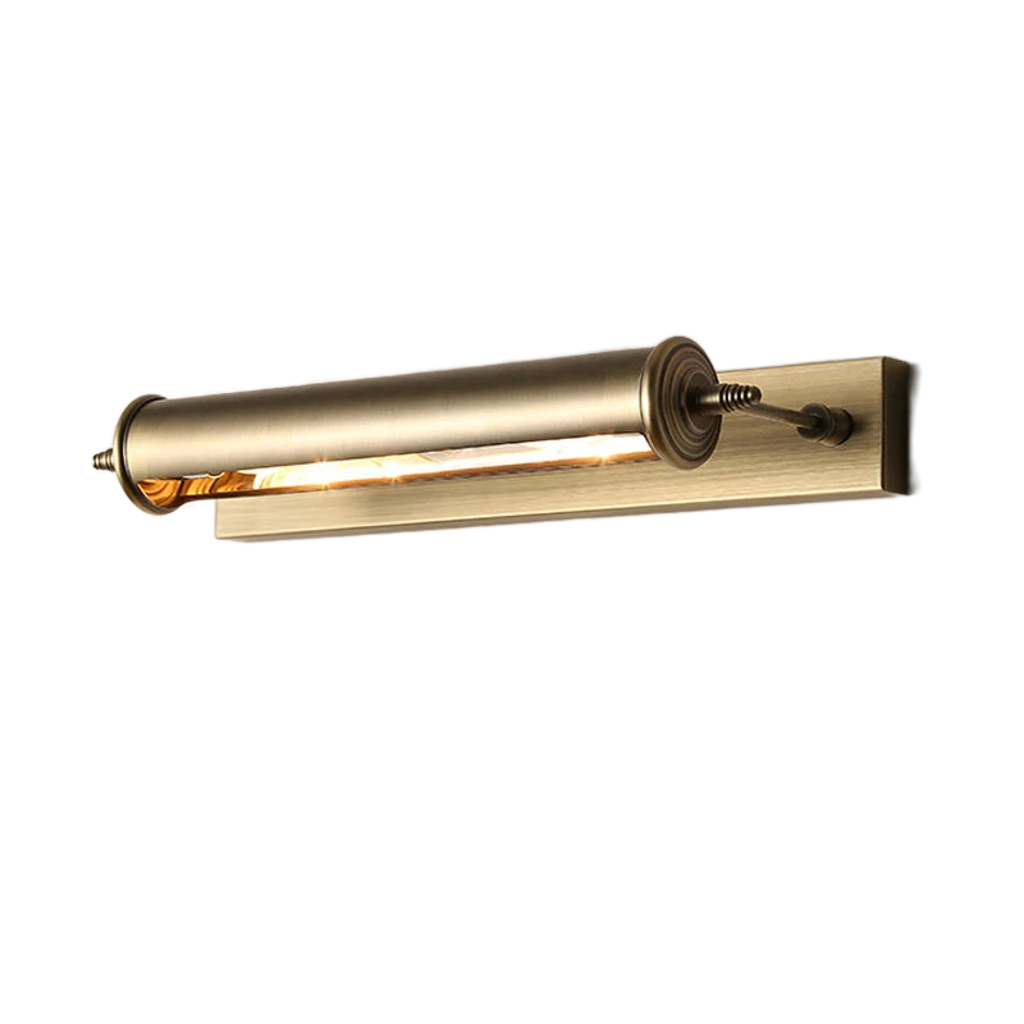 Scroll - Bronze Bathroom Light E14 Picture Mirror Lamp