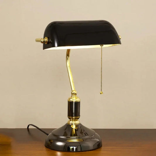 Bank Lamp - Black (Table)