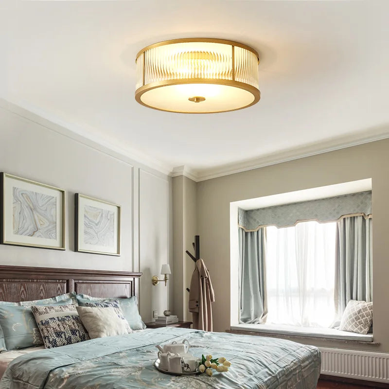 Aurena Flush - Modern Minimalist Ceiling Flush Light (35/45cm)