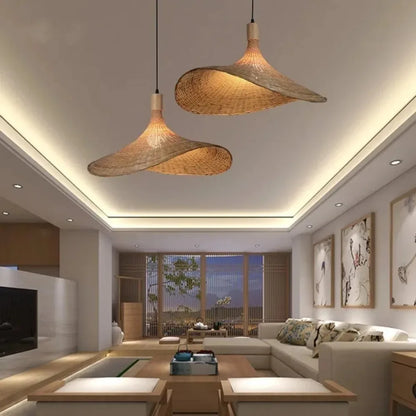 Rattan Hat (Pendant)