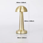 Flare - Minimalist USB Rechargeable Desk Lamp (Gold/ Silver/ Rose Gold)