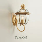 Chalice Copper - Waterproof Outdoor Wall Light IP44