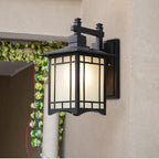 Zen Lantern - Outdoor Lighting Waterproof Japanese Style Wall Sconce