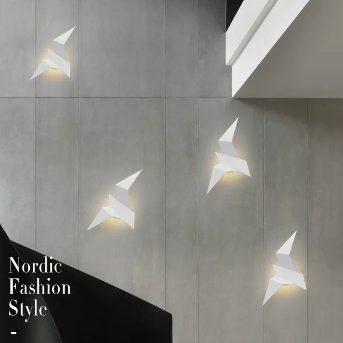 Asuka White - Wall Sconce Modern Japanese Style LED Wall Light