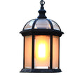 Lantern Pendant Black - Outdoor Lighting Waterproof IP54 Pendant Light E27