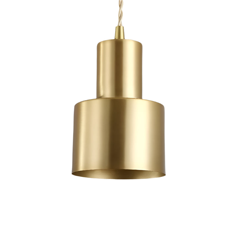 Dumbbell Gold - Brass Finish Ceiling Pendant Light E27