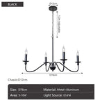 Signo Candle Chandlier - Minimalist Chandelier (4/6/8)