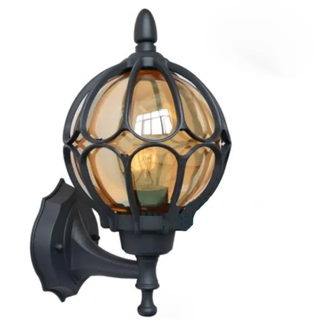 Trinket Lantern (Copper/ Brass/ Black) - Outdoor Wall Light Waterproof IP55