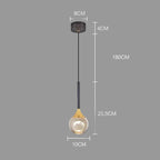 Lunaire Drop - Modern Pendant Light