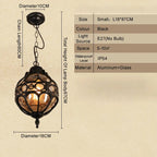 Trinket Pendant Black (S/L) - Outdoor Pendant Light E27 Waterproof IP54