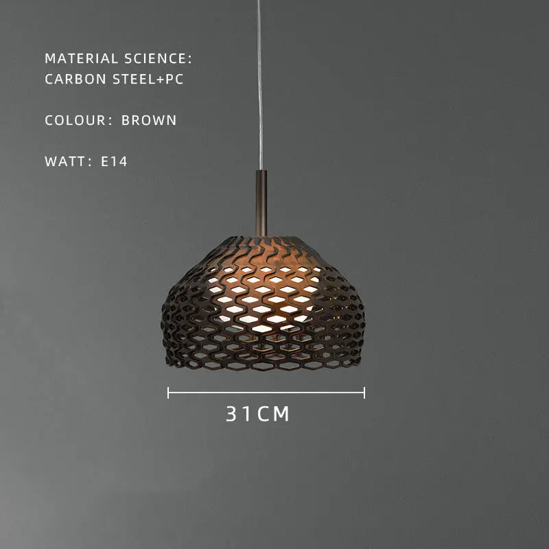 Net Brown- Modern Nordic Ceiling Pendant Light E14