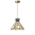 Tiffany Sacklet Lily - Stained Glass Pendant Lamp