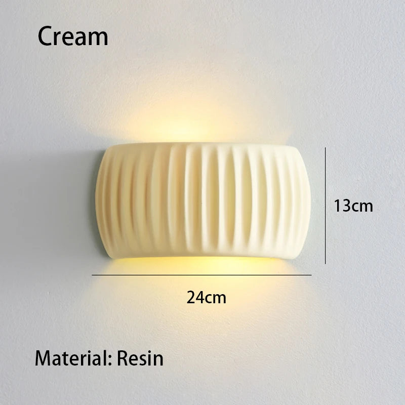 Macaron Squash - Resin Up&Down Wall Light