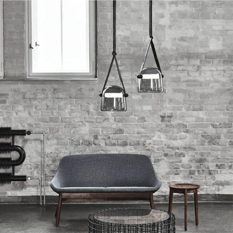 Handbag Grey - Modern Minimalist Ceiling Light Pendant LED