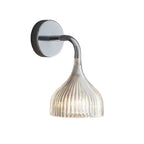 Campana Chrome (Clear/ White/ Yellow) - Modern Glass Wall Sconce