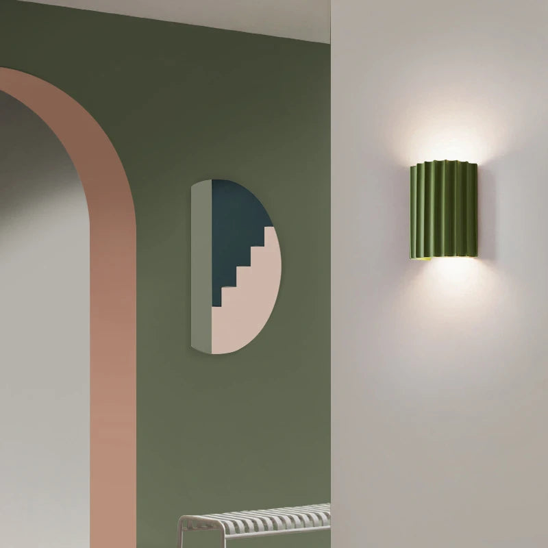 Macaron Tube - Resin Up&Down Wall Light