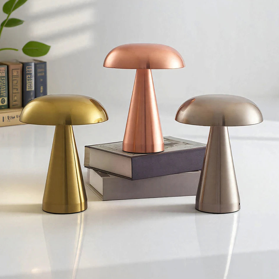 Aurea - Multicolour USB Rechargeable Lamp 5W LED (Gold/ Rose Gold/ Silver/ Black/ White)