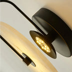 Marble Moon (Black/ Gold) - Wall Sconce LED Wall Light