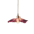 Blossom - Multicolour Glass Pendant Light E27 Art Deco Style