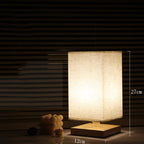 Tennen Lantern - Japanese Wooden Table Lamp E27 Multi-pattern Lampshade